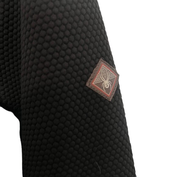 Spyder Womens XL Full-Zip Black Textured Jacket - Picture 5 of 5